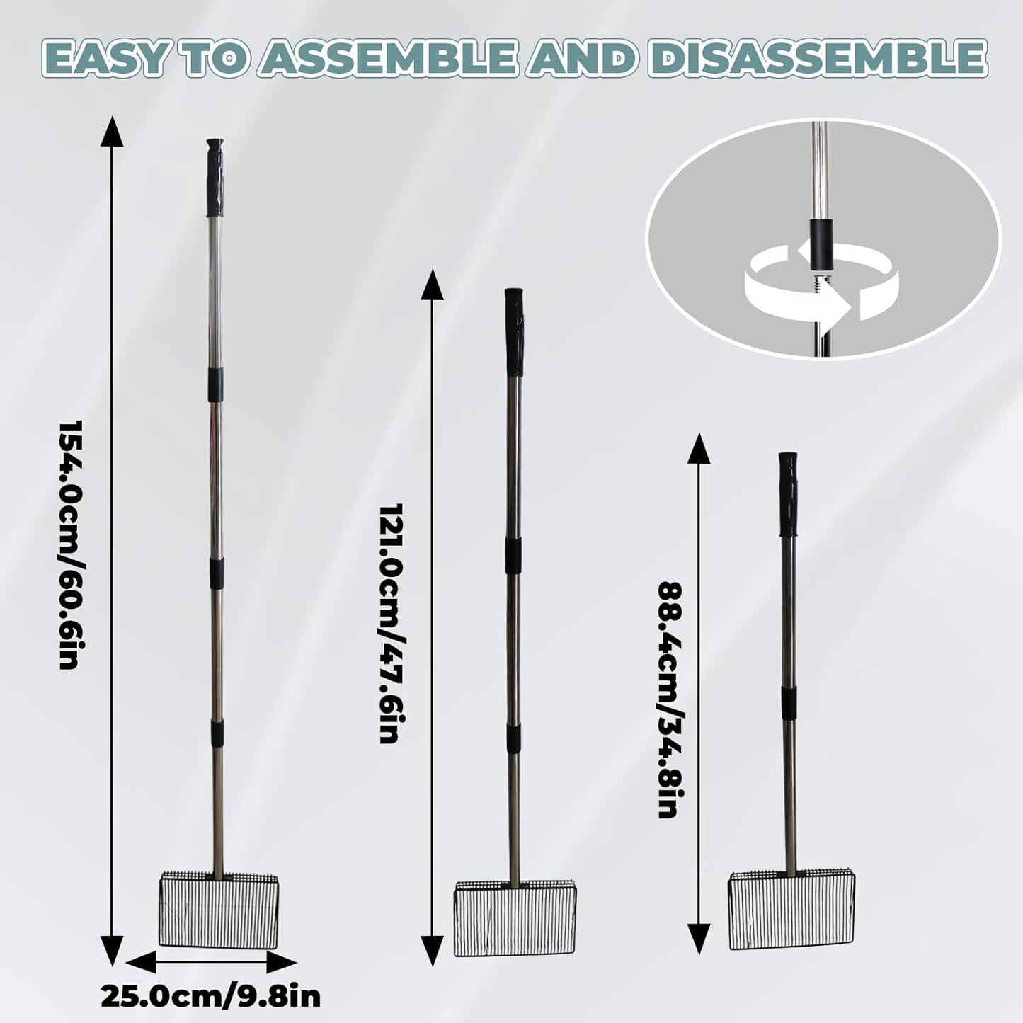 Chicken Coop Accessories, Metal Chicken Coop Pooper Scooper, Chicken Poop Scooper, Metal Litter Scoop, Poop Scooper for Chicken Coop, Chicken Coop Cleaning Tools