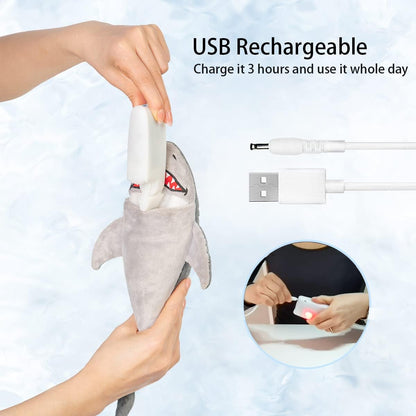 Interactive Dog Toys,Flopping Fish Dog Toys for Large/Medium/Small Dogs,Squeaky Plush Dog/Puppy Toys,Touch Activated