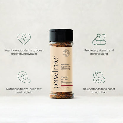 pawTree Food Toppers for Dogs & Cats - Boost Your Pet's Mealtime with These Delicious Pet Food Seasonings - Dry Mixers and Seasonings - Flavor Enhancer for Picky Eaters & Appetite Stimulation
