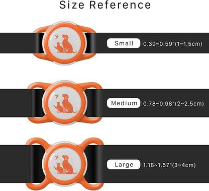 Compatible with Holder Airtag for Dog Collar with Apple Case Waterproof