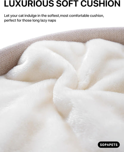 Extra Large Cat Tree Tower for Indoor Cats Large Adult, Maine Coon Cat Tree with Hammock (Begin, 64.2“H)