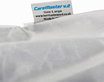 Harrison Howard CareMaster Horse Fly Mask Half Face with Ears Moonlight Silver Small Pony