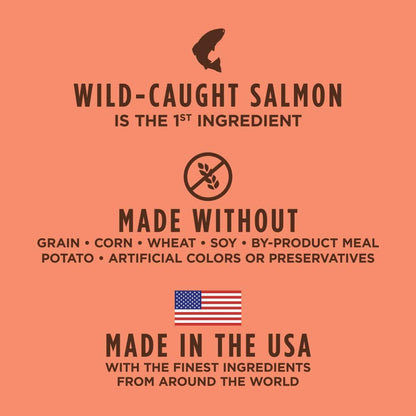 Original Salmon Dry Cat Food, 4.5 lb. Bag