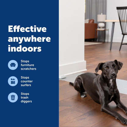 PetSafe ScatMat Indoor Pet Training Mats - Helps Prevent Furniture Climbing - Adjustable Correction Mat - Touch-Activated Design - LCD Pet Mat Controller - Battery Operated - Large, 48" x 20"