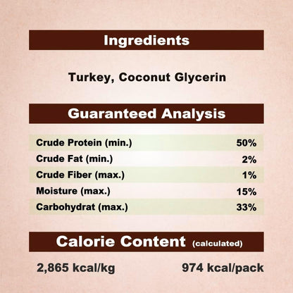 AFreschi Turkey Jerky Dog Treats –12 oz, USA-Sourced Trukey, All-Natural, Hypoallergenic, High-Protein, Low-Fat, Healthy & Easily Digestible, Puppy & Training Snack