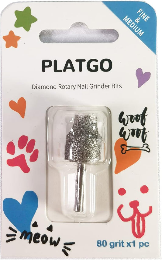 Diamond Nail Grinder Classic C, Diamond Dremel Dog Nail Grinder Attachment, Dogs&Pets Nail Care, 1/8'' Pet Nail Grinder Wheel Work with Dremel Sanding Drums for Animals Nail Care & Home Grinder Tools