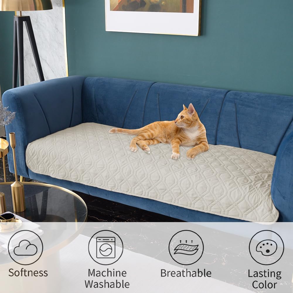 Ameritex Waterproof Dog Bed Cover Pet Blanket for Furniture Bed Couch Sofa Reversible