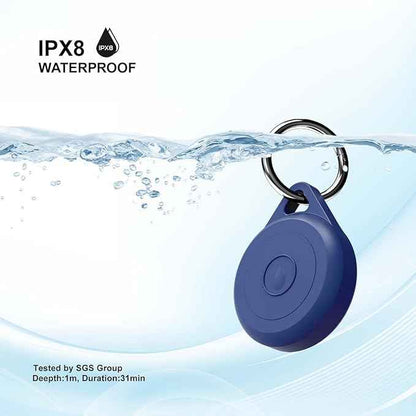 Air tag Keychain Holder Case for Apple Air tag, 4 Pack of IPX8 Waterproof, Fully Shockproof, Anti Scratch Air tag Holder Case for Key, Kid, Bag, Luggage, Pets Collar