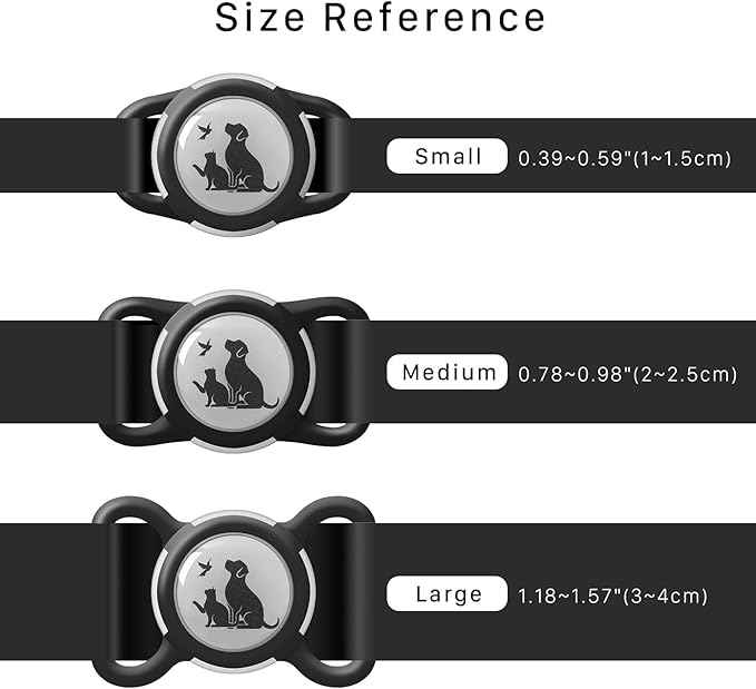 Compatible with Holder Airtag for Dog Collar with Apple Case Waterproof