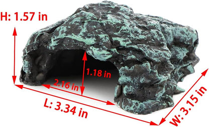 Spider Hide Shelter, Scorpion Terrarium Landscape, Centipedes Rest Hideout Cave, Small Turtle Hole Adornment