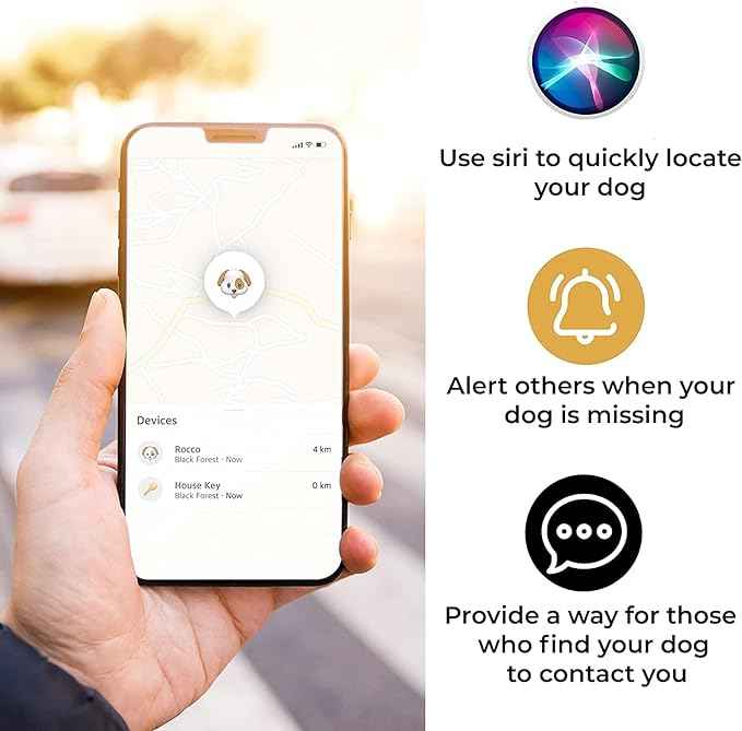 Pup Culture AirTag Dog Collar Holder, Extra-Durable, Lightweight, and Protective AirTag Case for Dog Collar - Track Your Pet Using an Apple AirTag - Dog Collar AirTag Holder- Orange 1.5 Inch Collar