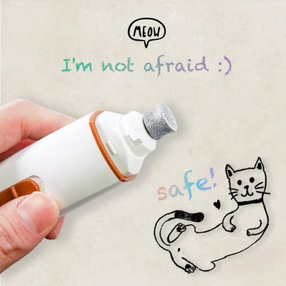 Diamond Dog and Cat Nail Grinder Replacement Heads/Bit for Casfuy, Electric File Diamond Head for Nails, Pet Nail Trimmer Head, Grinding Wheel for Dogs and Cats.(NOT for DREMEL)