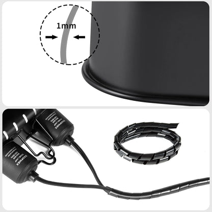 DXOPHIEX Nano Reptile Heat Lamp Fixture, Dual Reptile Light Fixture with 60W Basking Bulb & Infrared Bulb for Bearded Dragon, Turtles, Snake and Lizard Terrarium