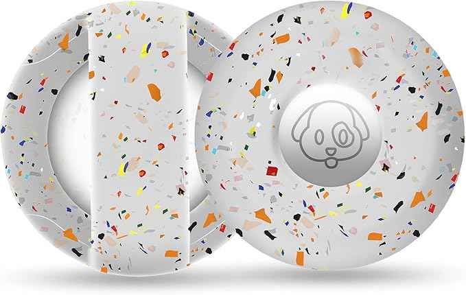 for Airtag Holder for Dog Collar, Cibaabo Silicone Air Tag Case Cover Compatible with Apple Airtags for 0.8-1.2inch Cat Pet Collar Harness Loop