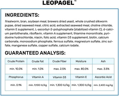 Hikari LeopaGel Food for Insect-Eating Reptiles, 2.11 oz (60g)