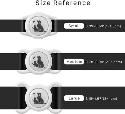 Compatible with Holder Airtag for Dog Collar with Apple Case Waterproof