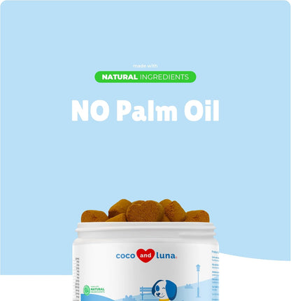 10 in 1 Multivitamin for Dogs - Glucosamine Chondroitin for Joint Support + Digestive Enzymes & Probiotics - Cod Liver Oil & Vitamins with Coq10 for Skin & Heart Health, Gut & Immune Support