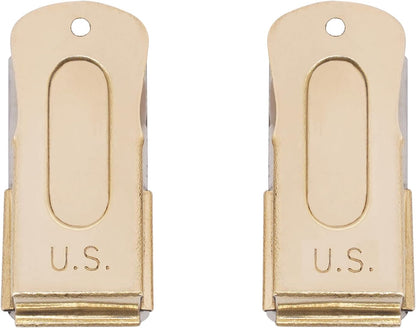 Lord of Battles Pack of 2 U.S. D-Day Paratrooper Brass Cricket Clicker – Historical Reenactment Signal Device – Military Replica with Authentic Click Sound