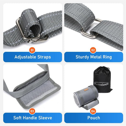 Dog Lift Harness for Small Dogs, Adjustable Dog Sling for Back Legs, Hip Support Harness to Help Lift Dogs Rear for Canine Aid and Old K9 Cruciate Ligament Rehabilitation - Small, Grey