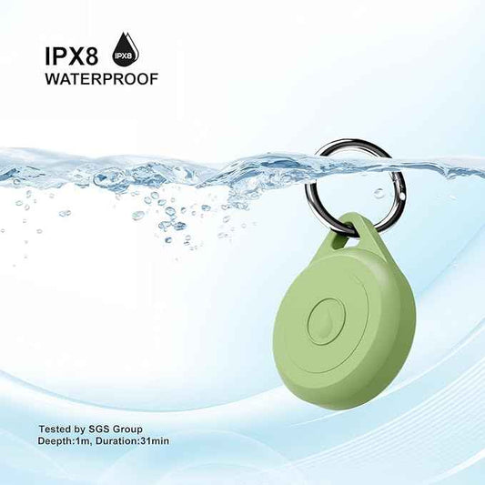 for Air tag Keychain Holder Case for Apple Air tag, 2 Pack of IPX8 Waterproof, Fully Shockproof, Anti Scratch for Air tag Holder Case for Key, Kid, Bag, Luggage, Pets Collar