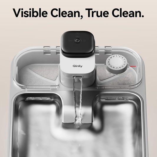 Stainless Steel Cat Water Fountain Wireless for Cats Indoor, Automatic Metal Dog Water Dispenser,Cordless Battery Operated Pet Drinking Fountain,Rechargeable Waterer with Motion Sensor 123oz, Gray