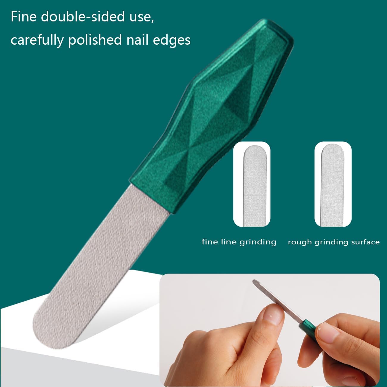 Angled Nail Clippers Green Eagle Beak Oblique Slanted Curved Thick Professional Nail Clippers for Women Adult Men Ingrown