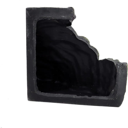 JIHAQUA Terrarium Decor Reptile Hide Reptile Hides and Caves Aquarium Tank Accessories Decorations,Medium