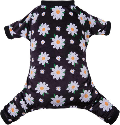 CuteBone Small Dogs Outfit Soft Puppy Onesies Pjs Dog Pajamas Pet Coat Cat Apparel Comfy Doggie Jumpsuit Bodysuit for All Seasons P221L