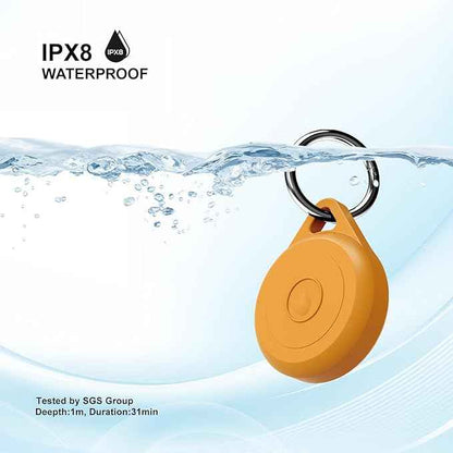 for Air tag Keychain Holder Case for Apple Air tag, 2 Pack of IPX8 Waterproof, Fully Shockproof, Anti Scratch for Air tag Holder Case for Key, Kid, Bag, Luggage, Pets Collar