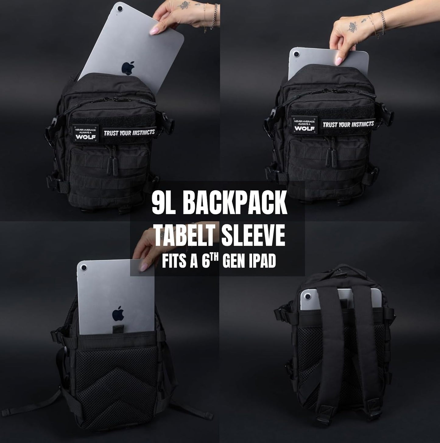 WOLFpak 9L Backpack Mini – Elite Red