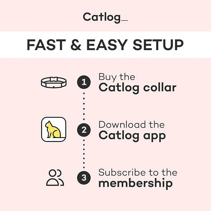 Health Tracker for Cats - Smart Cat Collar with Safety Breakaway Buckle for Indoor Cats, Wellness Alerts, Real-time Monitoring (Kimono (Ume),XS)