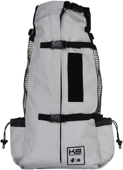 K9 Sport Sack Air 2 - Small, Light Grey - Ideal for Dogs with 13-16” Back Length - Durable, Breathable Backpack-Style Carrier - Perfect for Walks, Short Hikes & Public Transportation