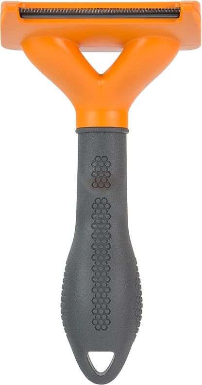 FURminator Medium Dog Undercoat deShedding Tool, Long Hair, Reduces Loose Hair from Shedding