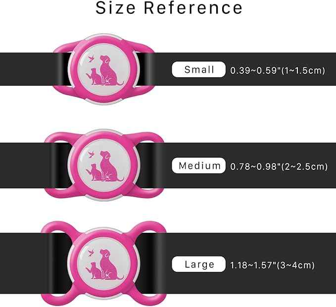 Compatible with Holder Airtag for Dog Collar with Apple Case Waterproof