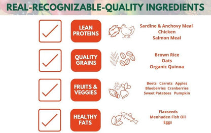 Bench & Field Holistic Natural Healthy Kitty Cat Treats | Crunchy Fish-Shaped Bites | Delicious Seafood Flavored Snack, 3-Ounce (Pack of 6 Bottles)