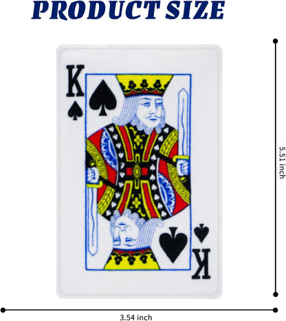 15PCS Funny Poker Dog Toys- Plush Interactive Toys with Crinkle Paper for Small, Medium Puppies- Fun Novelty Play- Cool Stuffed Gifts for Dog Birthday(Black)