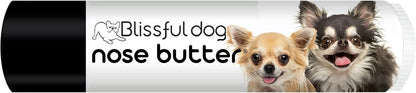 The Blissful Dog Long Coat Chihuahua Nose Butter for Dry, Cracked Skin, Lick-Safe Dog Nose Balm with Moisturizing Shea Butter, Almond, Olive, and Essential Oils, Pet Supplies, Uncented, 0.15 oz.
