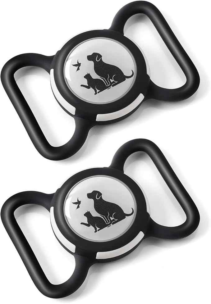 Compatible with Holder Airtag for Dog Collar with Apple Case Waterproof