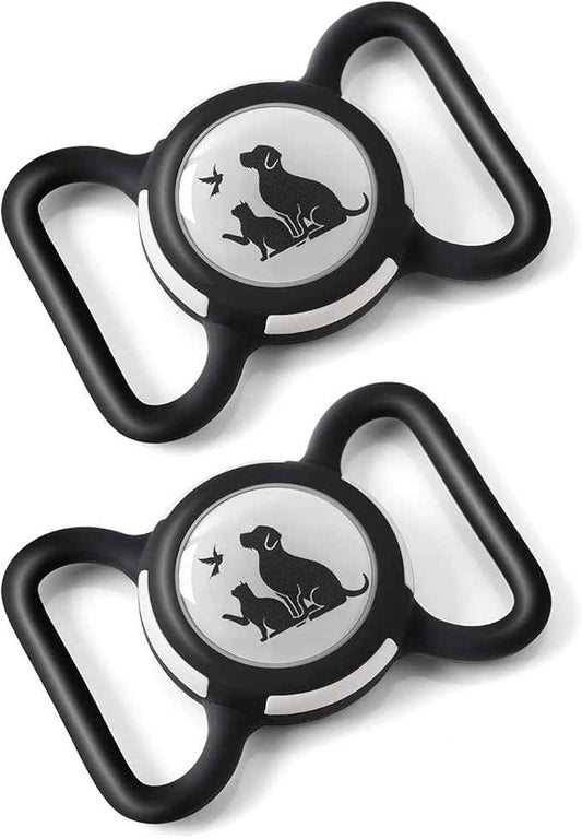 Compatible with Holder Airtag for Dog Collar with Apple Case Waterproof