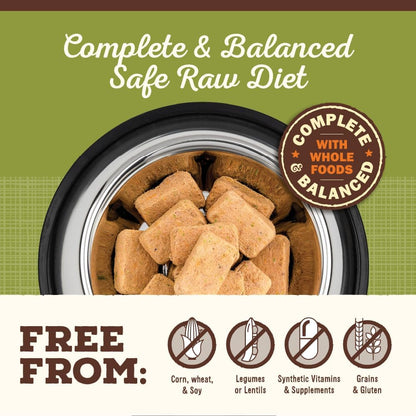 Primal Freeze Dried Raw Dog Food Nuggets, Lamb, Complete & Balanced Meal, Also Use as Topper or Treat, Premium, Healthy, Grain Free, High Protein Raw Dog Food, 14 oz (Pack of 4)