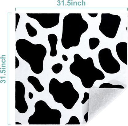 Cat Grooming Wrap, [XXL] Cat Restraint Wrap for Nail Clipping, Ear Cleaning, and Teeth Brushing, Self-Adherent, Anti-Bite, Anti-Scratch, Anti Scratch, Cow White