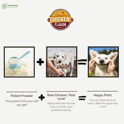 Nervous System Support and Calming Aid for Dogs & Cats – Natural Relaxation Aid from an American Company with Ashwagandha, Chamomile, Valerian & More, 170g