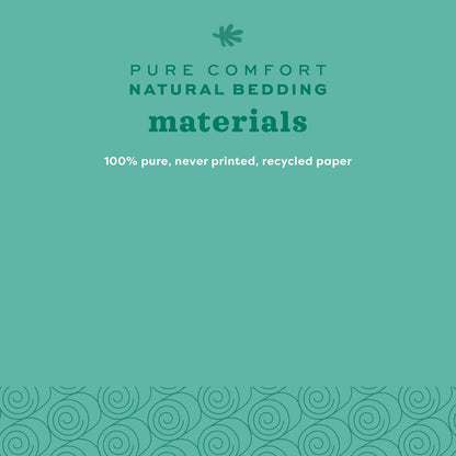 Oxbow Pure Comfort Bedding, Rabbit, Hamster, & Guinea Pig Bedding, Bunny Supplies for Litter Box, Pet Safe, 99.9% Non-Dust, Natural, 56 Liter Bag