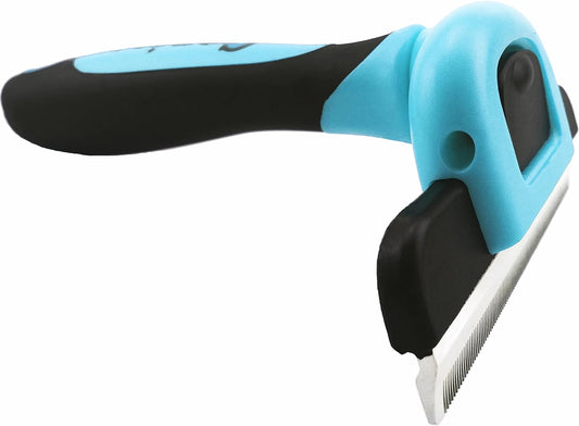 Gonicc PDT- 1001 Professional Pet De Shedding comb Tool Blue