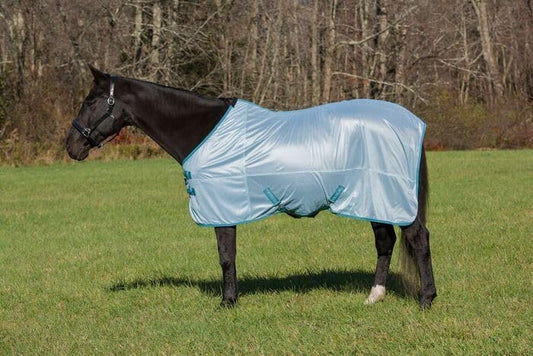 TuffRider Comfy Mesh Fly Sheet | UV Protection Horse Sheet, Standard Neck, 130 Grams Breathable Polyester Mesh