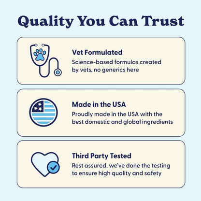 Origin Labs Belly Buddies - Probiotics for Dogs - Prebiotics & Probiotics - Supports Gut, Skin, and Immune Health - 5 Billion CFUs 7 Strain Probiotic Blend - Natural Bacon Flavor, 90 Soft Chews