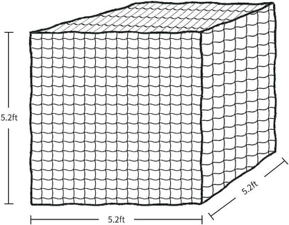 Aoneky Bale Hay Net -Average Feed Haynet for Horses