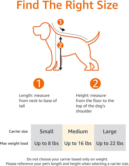 Amazon Basics Soft-Sided Mesh Pet Travel Carrier for Dog, Cat, up to 22 pounds, 19.7" L x 12" W x 12" H, Black