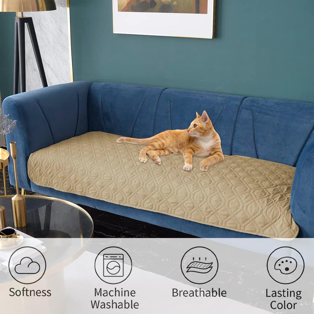 Ameritex Waterproof Dog Bed Cover Pet Blanket for Furniture Bed Couch Sofa Reversible