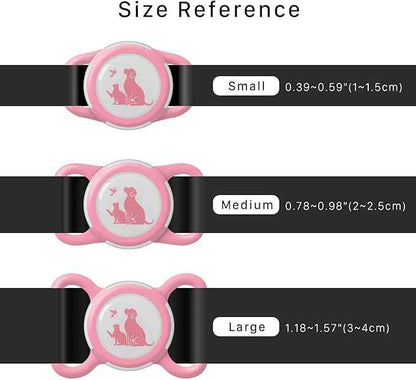 Compatible with Holder Airtag for Dog Collar with Apple Case Waterproof